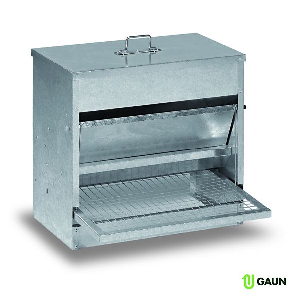 11. TOLVA AVES APERTURA MECANICA 20 KG.